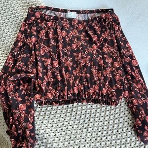 Maxi skirt and top set size small new